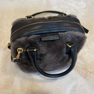 Marc by Marc Jacobs Shearling Crossbody Bag